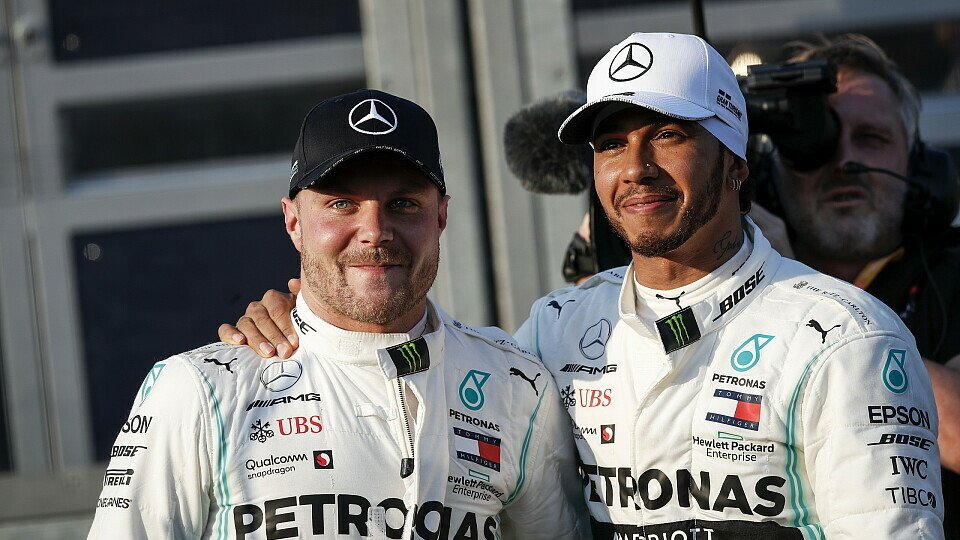 Lewis Hamilton sieht in Mercedes-Teamkollege Valtteri Bottas denselben starken Charakter wie 2018, Foto: Mercedes-Benz