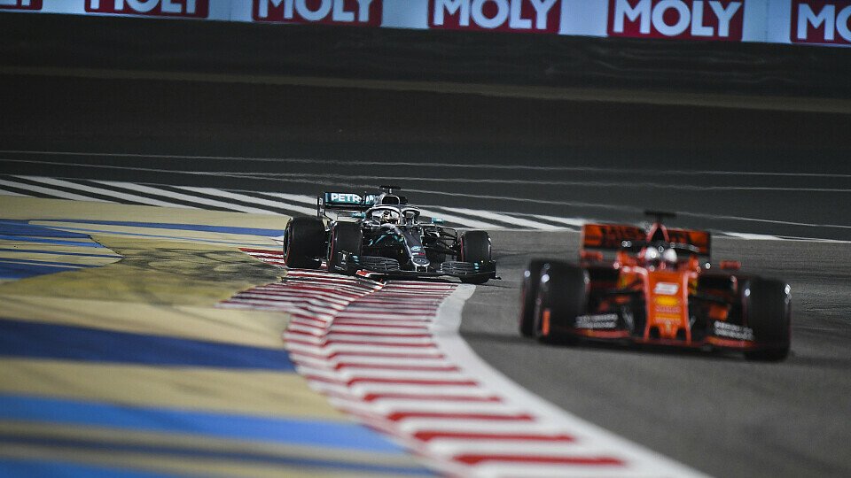 Lewis Hamilton übte in Bahrain lange Zeit auf Sebastian Vettel Druck aus
