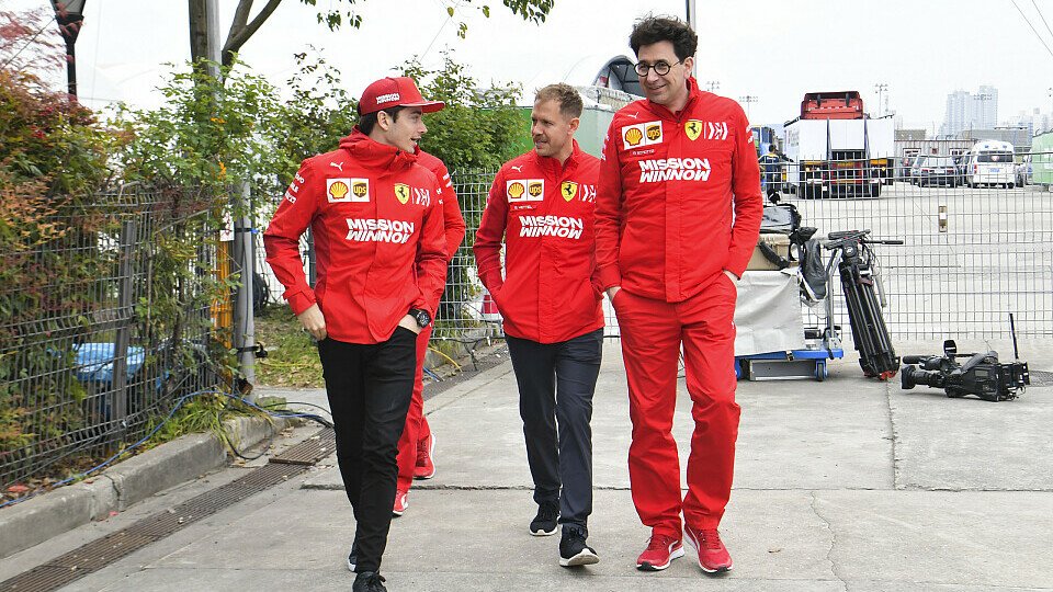 Charles Leclerc drängt Sebastian Vettel bei Ferrari zunehmend in den Hintergrund, Foto: LAT Images