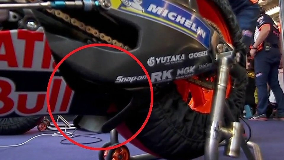 So sieht Hondas Lösung aus, Foto: Screenshot/MotoGP