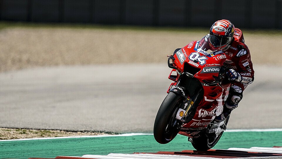Andrea Dovizioso erlebt bisher ein verkorkstes Austin-Wochenende, Foto: Ducati