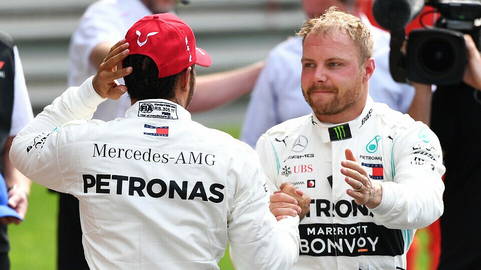 Valtteri Bottas musste die WM-Führung 2019 in China an Lewis Hamilton abtreten