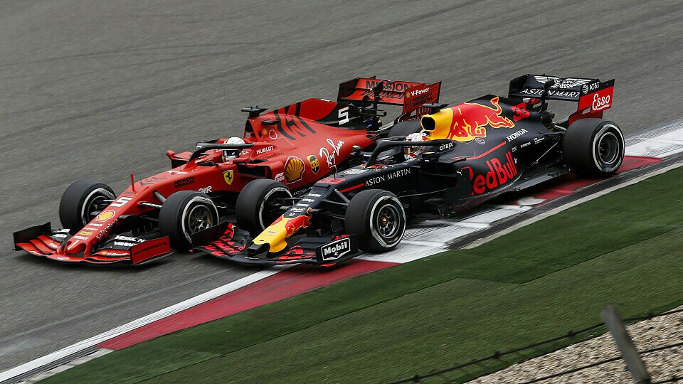 Max Verstappen und Sebastian Vettel gaben es sich im Rennen in China richtig, Foto: LAT Images
