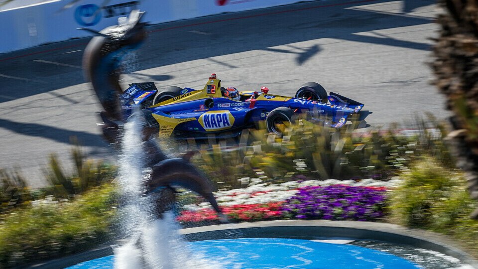 Alexander Rossi fuhr in Long Beach außer Konkurrenz, Foto: IndyCar