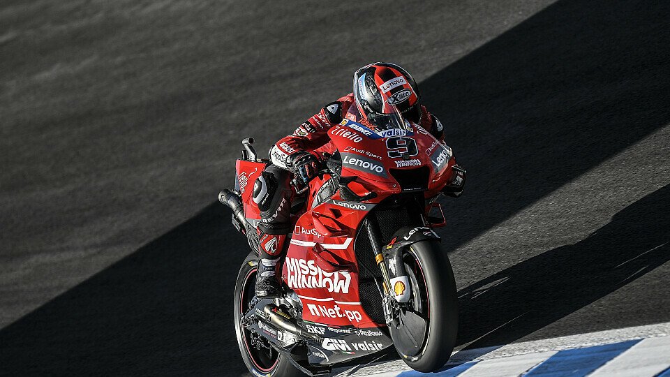 Danilo Petrucci fuhr am Freitag in Jerez absolute Bestzeit, Foto: Ducati