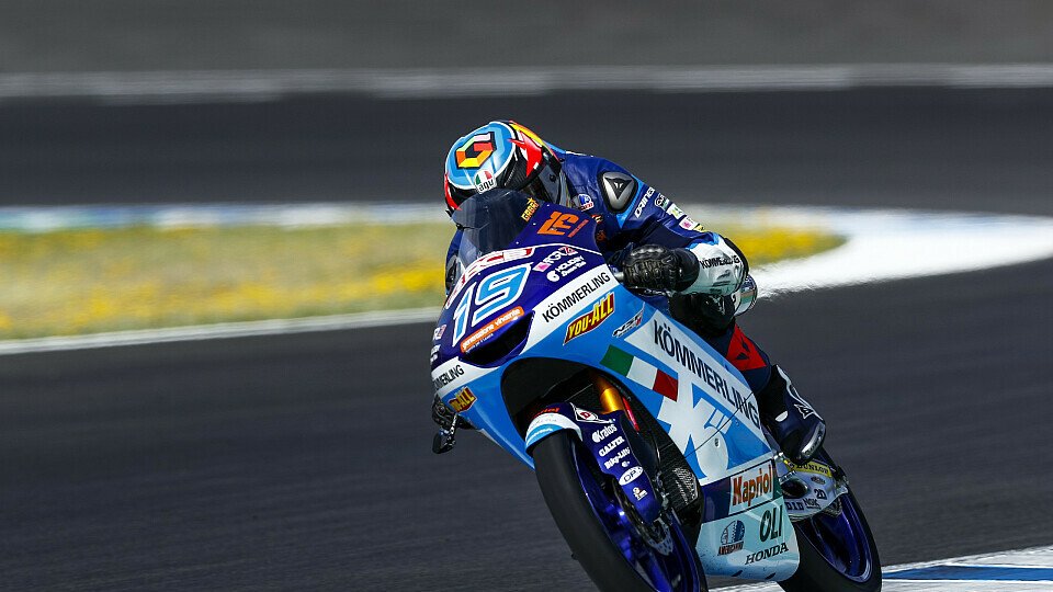 Gabriel Rodrigo war der schnellste Moto3-Pilot bei den Testfahrten in Jerez, Foto: Gresini Racing