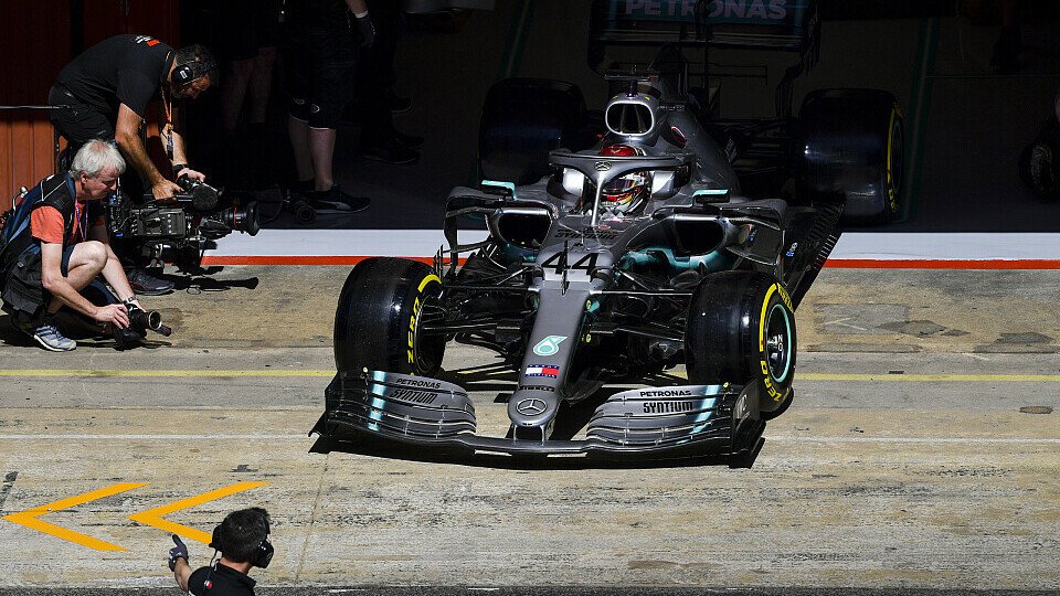 Mercedes hat Ferrari trotz einer überlegenen Bestzeit im Training weiter auf der Rechnung, Foto: LAT Images