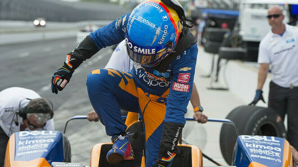 Aus der Traum: Für Fernando Alonso ist das Indianapolis 500 vorbei, Foto: LAT Images