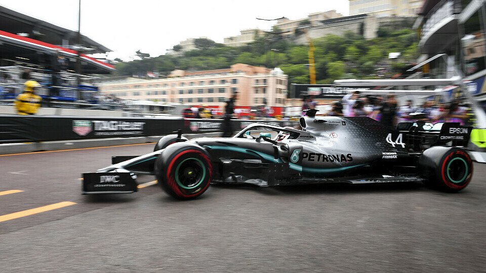 Lewis Hamilton holte sich die Bestzeit im 1. Training zum Monaco GP 2019, Foto: LAT Images