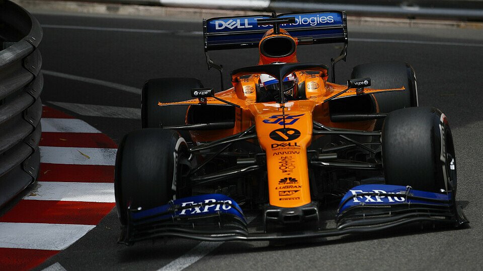 McLaren-Pilot Carlos Sainz fuhr beim Formel-1-Rennen in Monaco auf den sechsten Platz, Foto: LAT Images