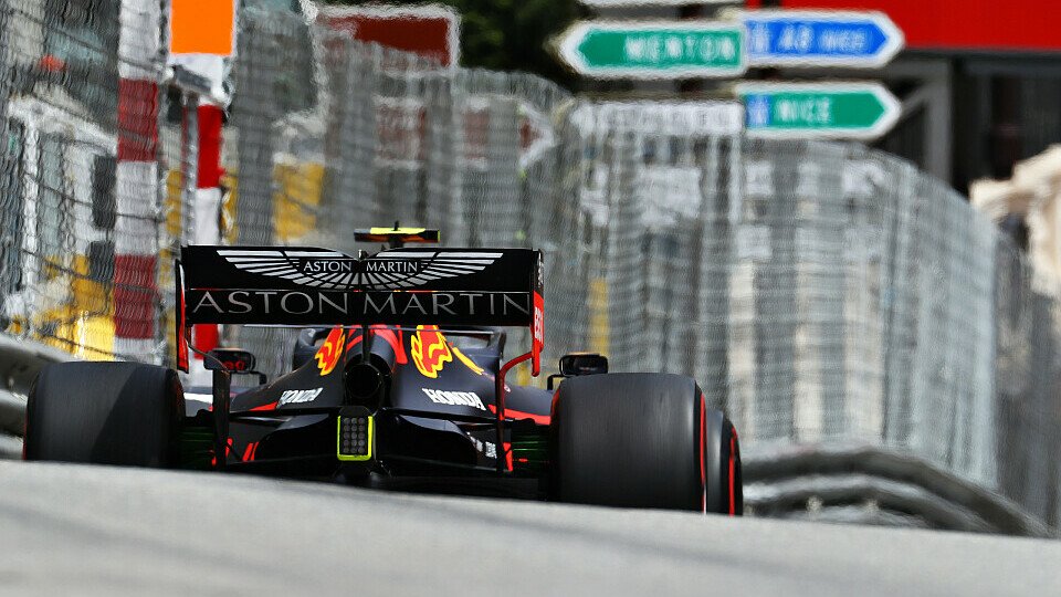 Pierre Gaslys Heck - das sah Romain Grosjean, bevor er in Monaco aus dem Qualifying flog, Foto: Red Bull