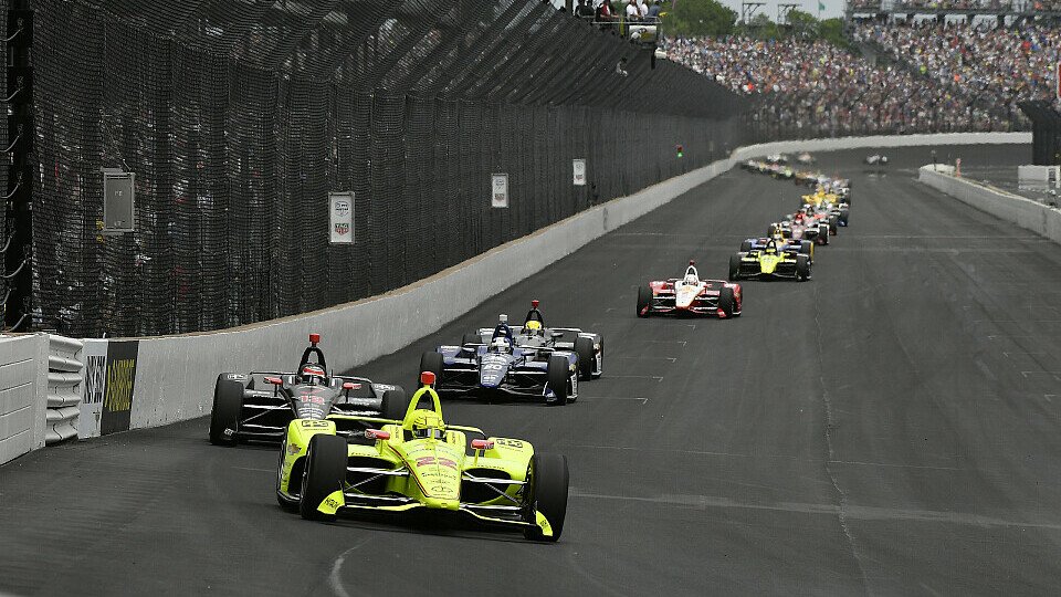 Die IndyCar ist 2020 drei Mal auf dem Indianapolis Motor Speedway zu Gast