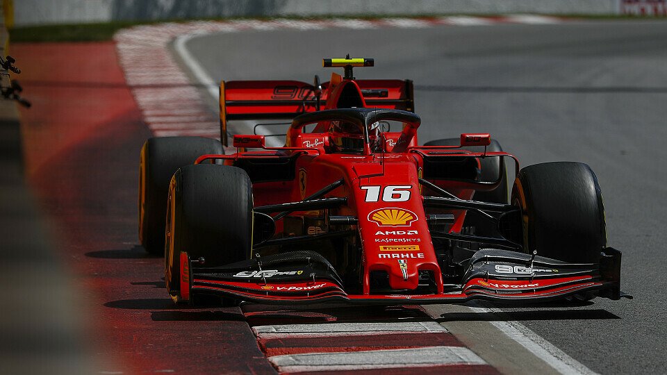 Ferrari-Pilot Charles Leclerc beendete den Trainingsfreitag der Formel 1 in Kanada mit der Bestzeit, Foto: LAT Images