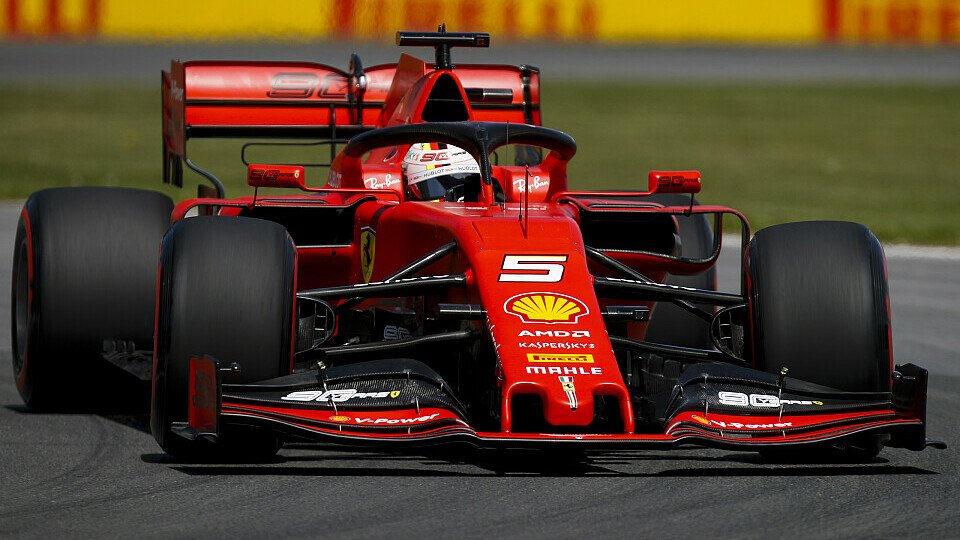 Sebastian Vettel hat sich im Qualifying der Formel 1 in Kanada die erste Pole Position der Saison gesichert, Foto: LAT Images