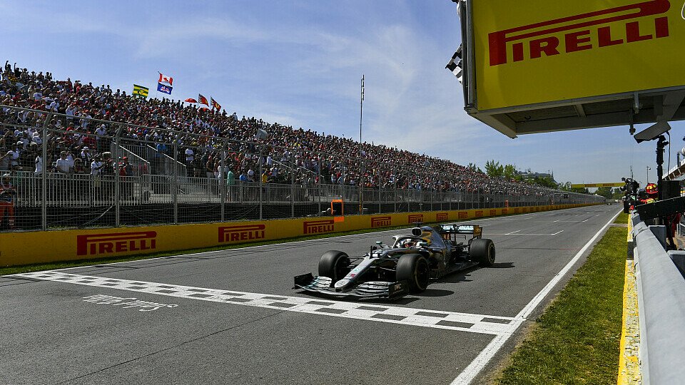 Lewis Hamilton erbte beim Formel-1-Rennen in Kanada den Sieg durch eine Strafe für Sebastian Vettel, Foto: LAT Images