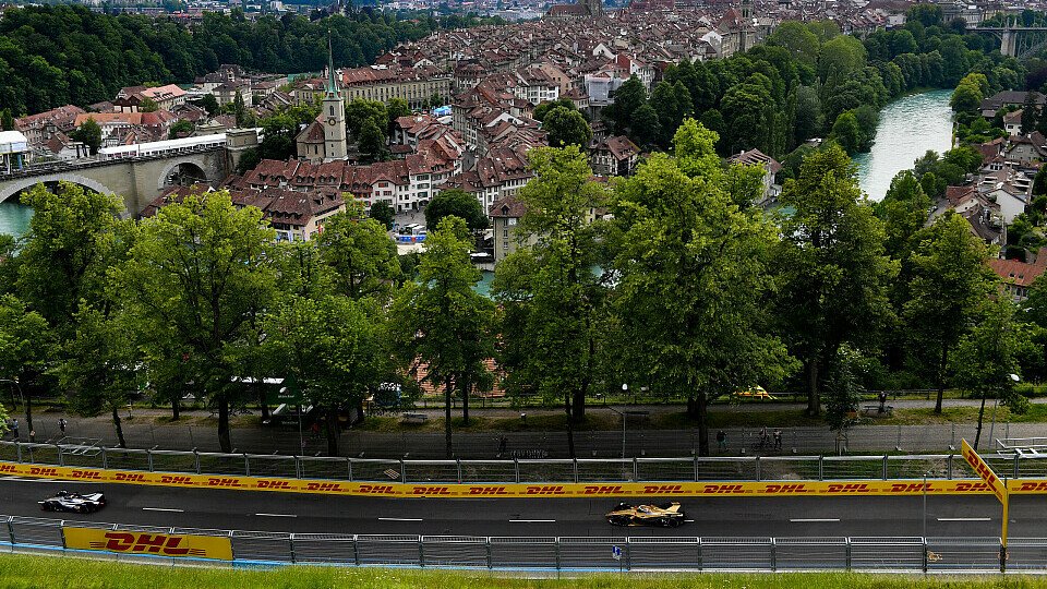 Traumhaftes Panorama bei der Formel-E-Premiere in Bern, Foto: LAT Images