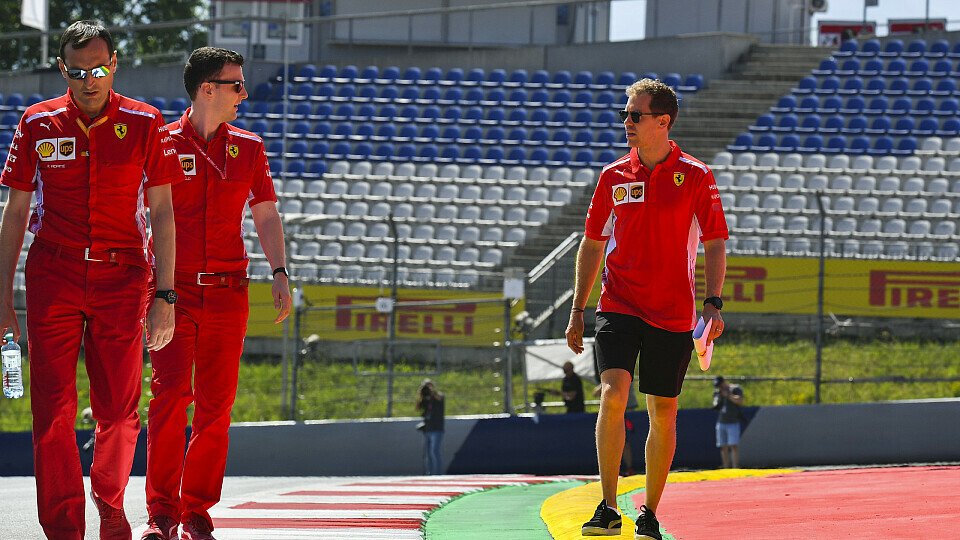 Sebastian Vettel ist vor dem Österreich Grand Prix guter Dinge, Foto: LAT Images