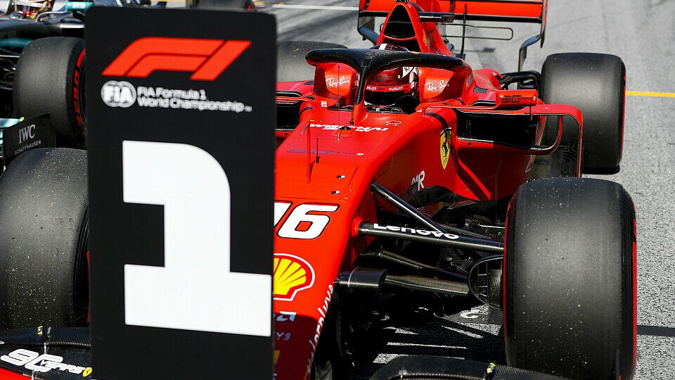 Holt Charles Leclerc im Ferrari auch im Rennen endlich wieder die 1 zurück nach Maranello?, Foto: LAT Images