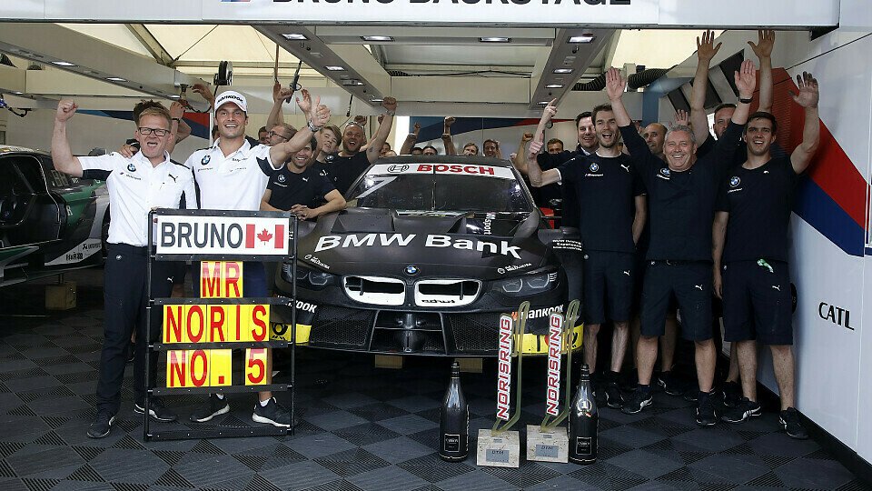 Der alleinige Mr. Norisring: Bruno Spengler nach seinem fünften Sieg auf dem Stadtkurs, Foto: BMW Motorsport