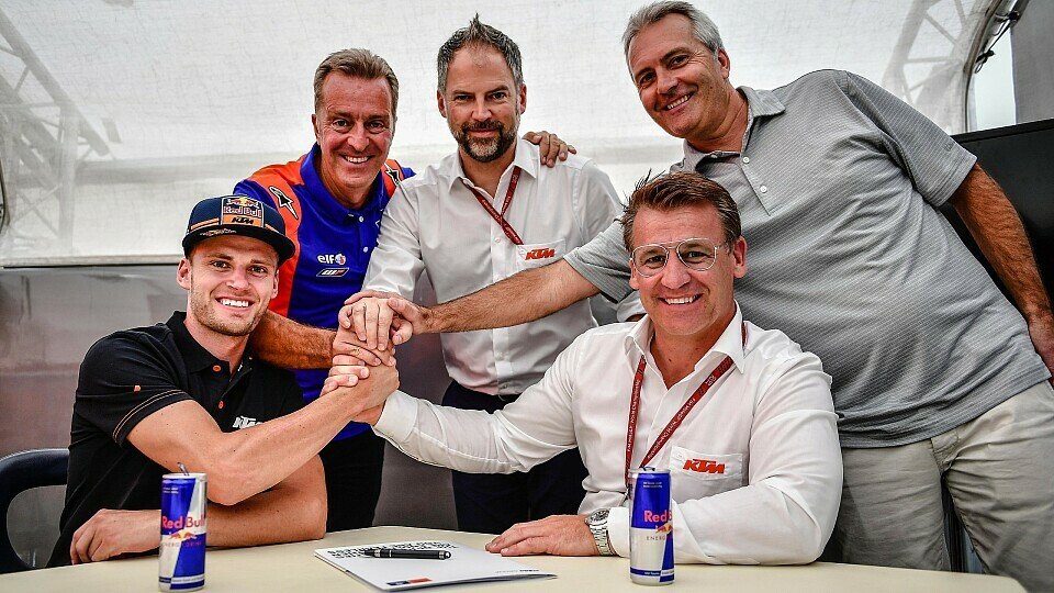 Brad Binder hat seinen ersten MotoGP-Vertrag unterschrieben
