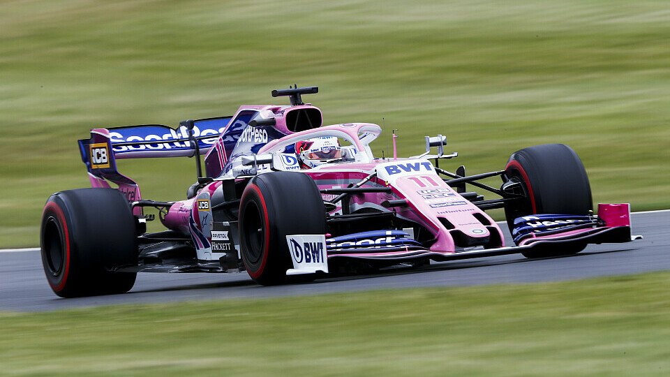 Sergio Perez wurde in Silverstone Letzter, Foto: LAT Images