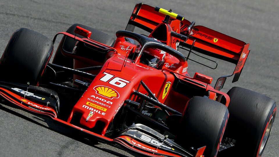 Charles Leclerc sorgte im zweiten Training der Formel 1 auf dem Hockenheimring für die nächste Ferrari-Bestzeit, Foto: LAT Images