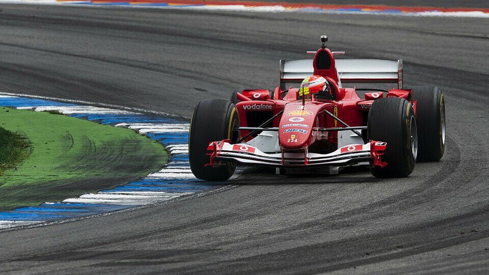 Mick Schumacher fuhr schon in Hockenheim 2019 den F2004, Foto: Ferrari