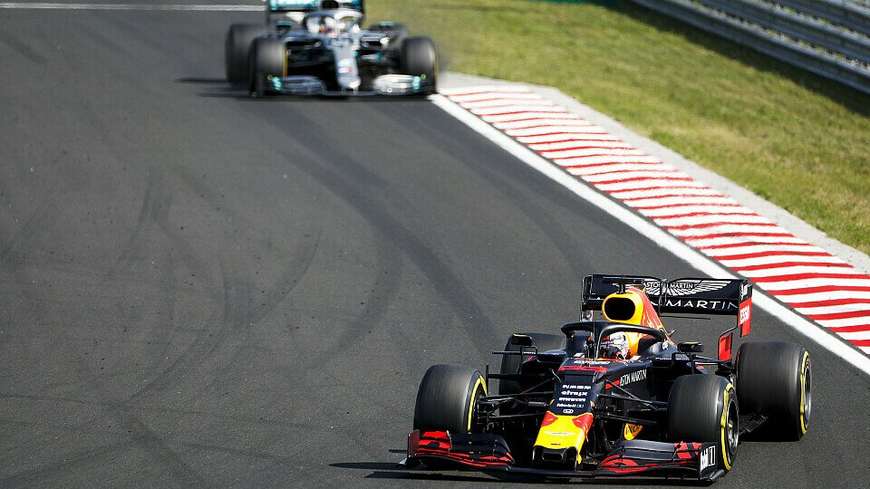 Verstappen vs. Hamilton in Ungarn, Foto: LAT Images