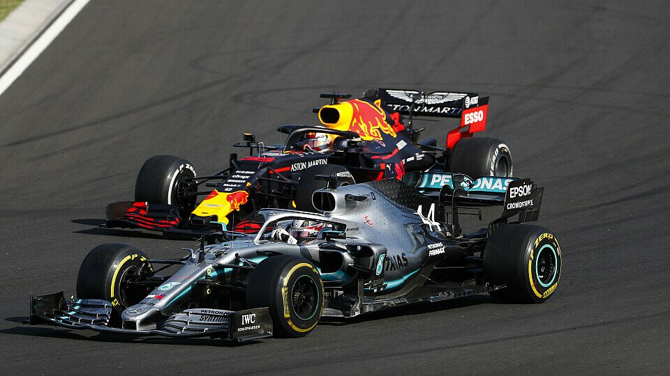 Ein taktischer Vorteil verhalf Lewis Hamilton zum Sieg in Ungarn., Foto: Mercedes-Benz