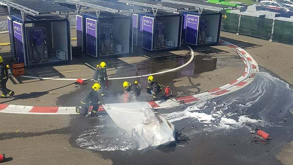 Im MotoE-Fahrerlager in Spielberg kam es erneut zu einem Brand