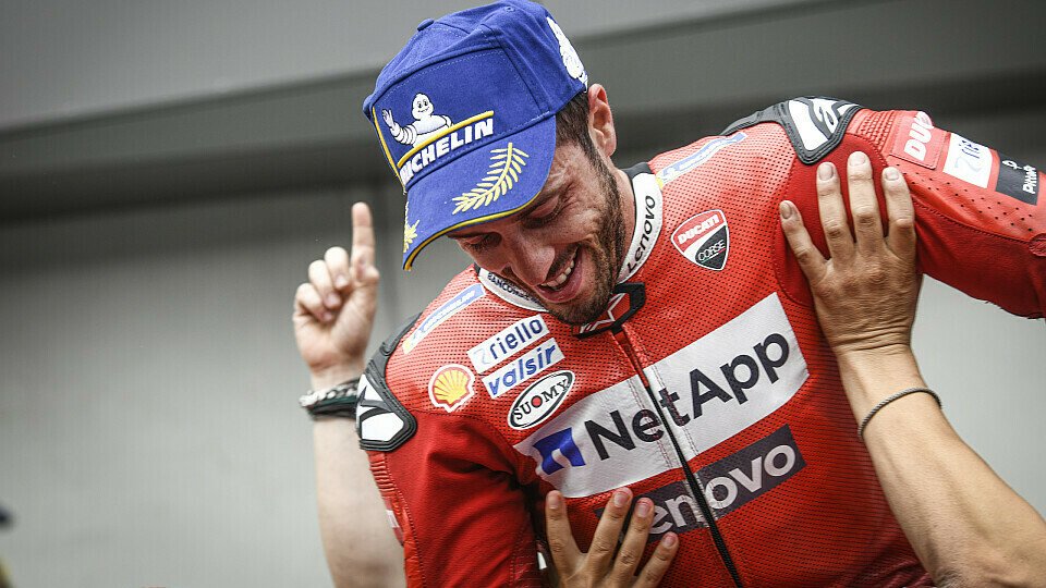 Andrea Dovizioso triumphierte in Spielberg über Marc Marquez, Foto: MotoGP