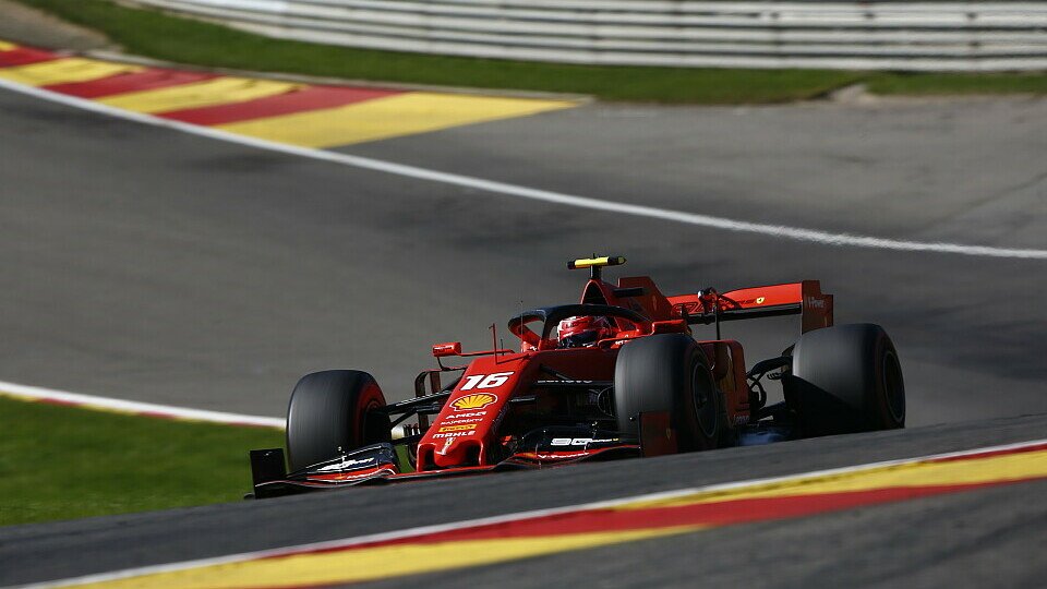 Charles Leclerc hatte die Konkurrenz im 2. Freien Training der Formel 1 in Spa fest im Griff