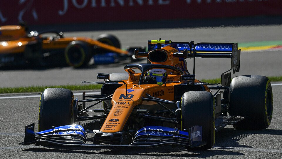 Lando Norris und McLaren: In Spa stark, aber unbelohnt, Foto: LAT Images