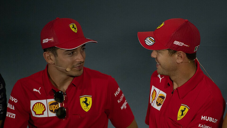 Charles Leclerc beschwört nach dem Streit mit Sebastian Vettel den Hausfrieden bei Ferrari, Foto: LAT Images