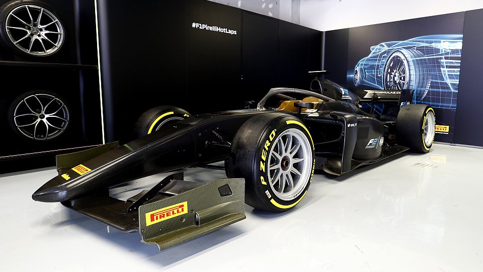 Die Formel 1 sattelt 2021 um auf 18-Zoll-Felgen (im Bild: Formel-2-Showcar), Foto: Pirelli