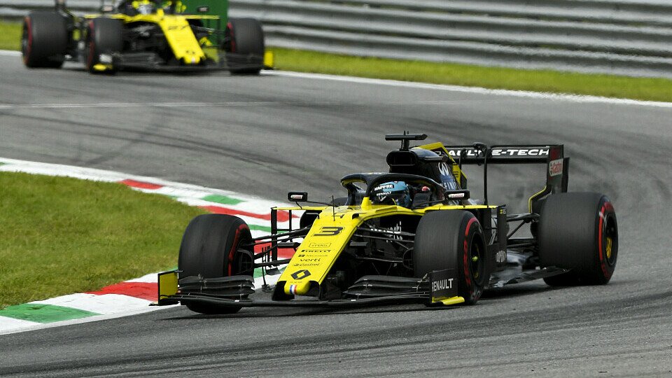 Daniel Ricciardo und Nico Hülkenberg bildeten für Renault in Monza ein starkes Duo, Foto: LAT Images