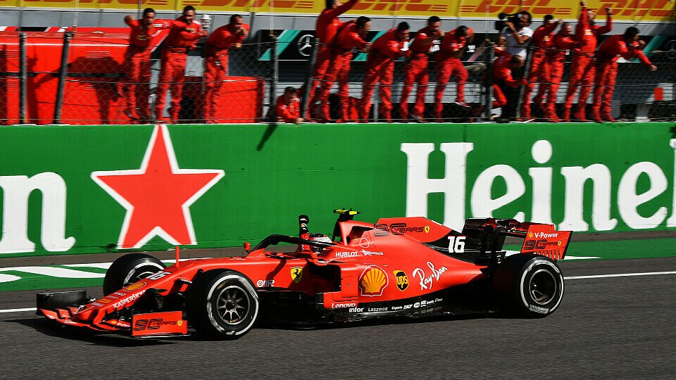 Charles Leclerc gewann im Ferrari SF90 Ferraris Heimrennen in Monza