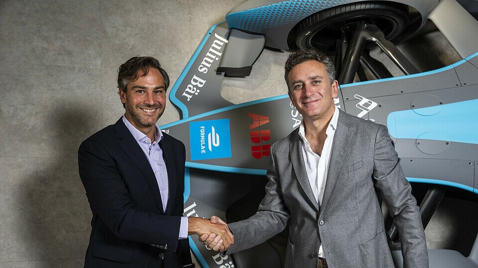 Der neue Formel-E-CEO Jamie Reigle mit Seriengründer Alejandro Agag, Foto: Formel E
