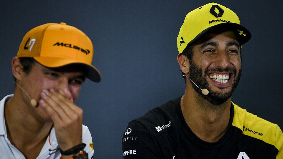 Lando Norris und Daniel Ricciardo sorgten schon für unzählige gemeinsame Lacher, Foto: LAT Images
