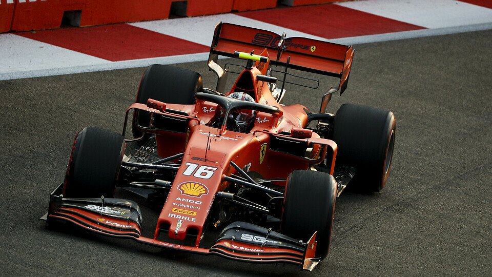 Ferrari-Pilot Charles Leclerc fuhr die Bestzeit im 3. Training in Singapur