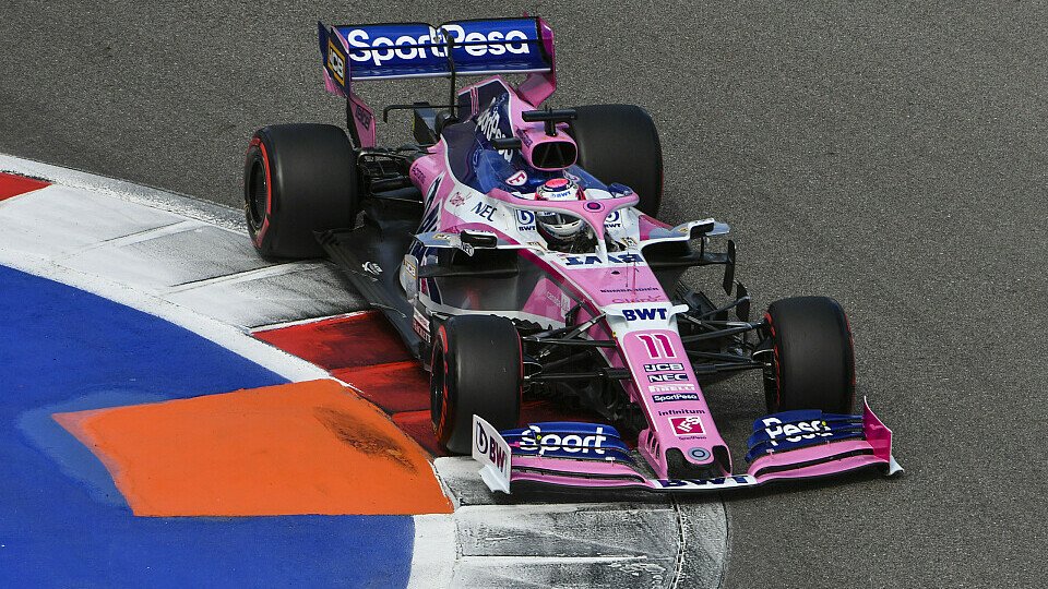 Sergio Perez ist auch in der kommenden Saison bei Racing Point gesetzt, Foto: LAT Images