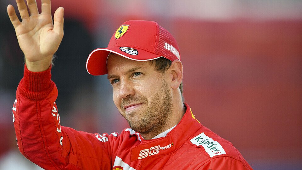 Sebastian Vettel gibt sich trotz neunter teaminterner Niederlage im Qualifying entspannt, Foto: LAT Images