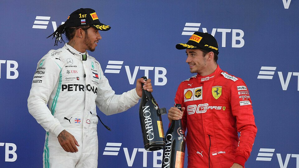 Lewis Hamilton profitierte bei seinem Sieg in Russland von doppeltem Pech bei Ferrari, Foto: LAT Images