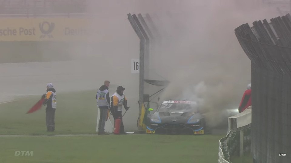 Bei Aston Martin war ordentlich Feuer unterm Dach