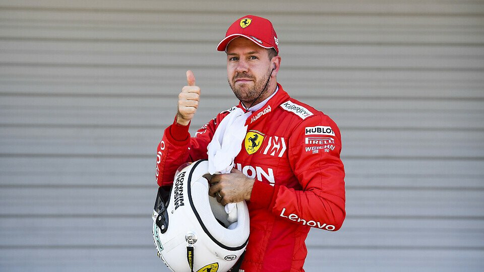 Sebastian Vettel hat im Qualifying in Japan ein Lebenszeichen gesendet, Foto: LAT Images
