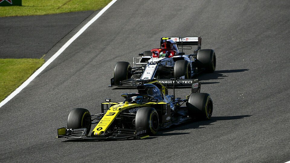 Daniel Ricciardo machte seinem Ruf beim Formel-1-Rennen in Japan alle Ehre, Foto: LAT Images