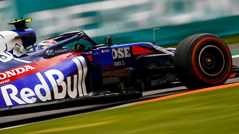 Toro Rosso präsentierte sich im Mexiko-Training der Formel 1 als erste Kraft im Mittelfeld, Foto: LAT Images