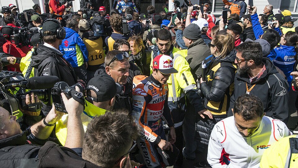 Außerhalb der Safety-Commission kommen die MotoGP-Fahrer normalerweise nicht zusammen, Foto: Repsol