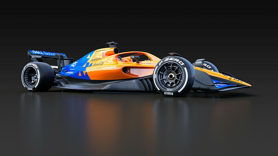 McLaren im 2021-Look, Foto: FIA/McLaren