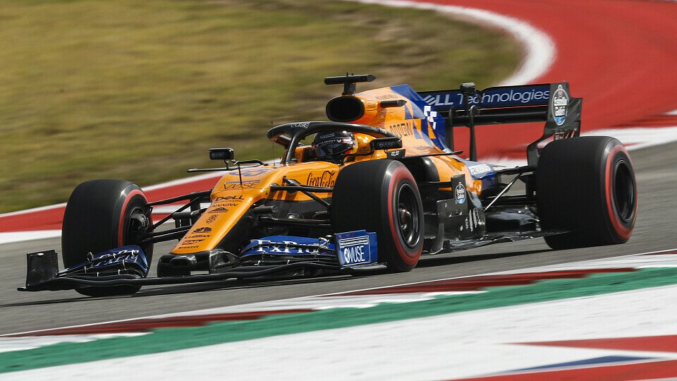 P7 für Carlos Sainz in den USA - der Wind half bei McLaren nach, Foto: LAT Images